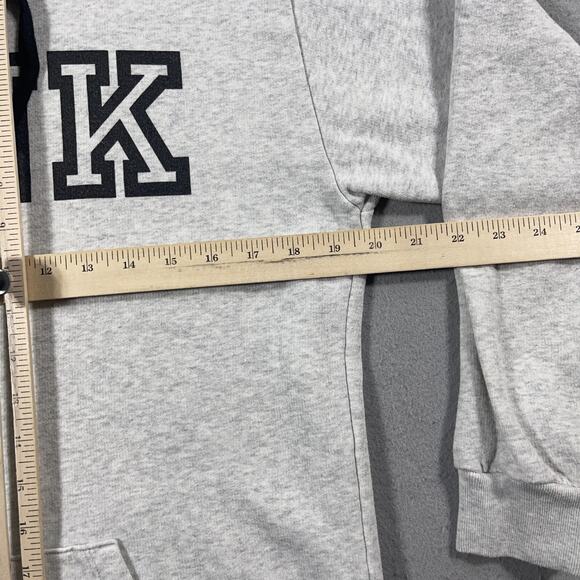 Victoria's Secret Pink Hoodie Women XS Gray‎ Pullover Sweatshirt Kangaroo Pocket - Picture 4 of 9